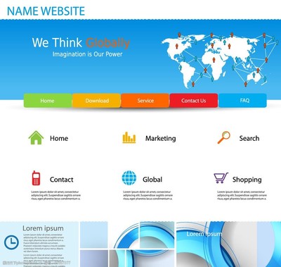 網站設計 從網頁模板到視覺呈現的完整指南