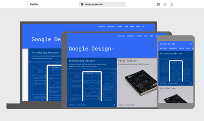 Google Resizer 響應(yīng)式網(wǎng)頁(yè)尺寸調(diào)整器 網(wǎng)頁(yè)與網(wǎng)站設(shè)計(jì)的神兵利器